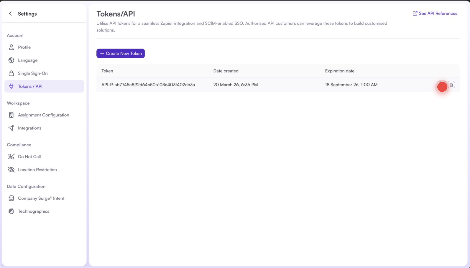 How to enable Cognism API integration